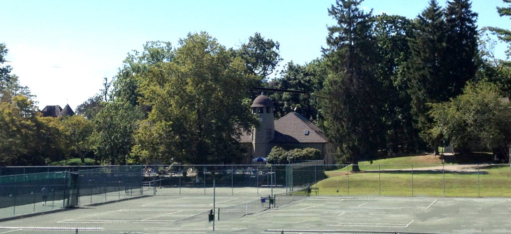 tennis courts