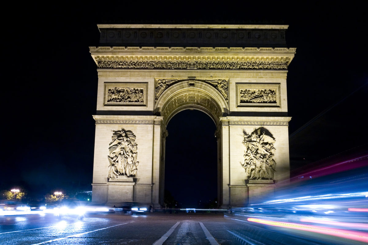 Arc de Triumph, arch, Paris, France