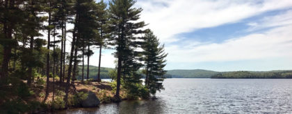 Nepaug Reservoir in Burlington, CT