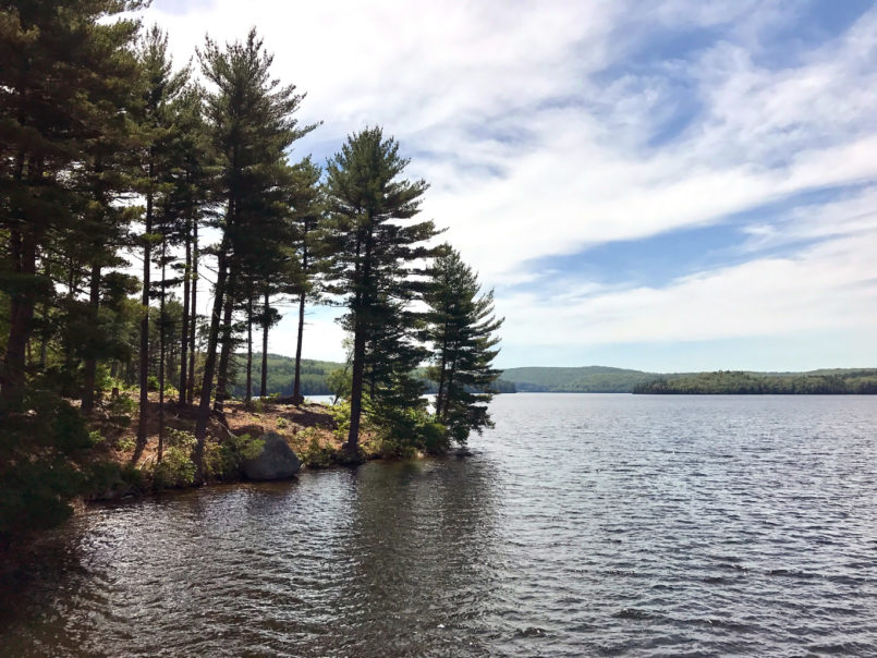 Nepaug Reservoir in Burlington, CT