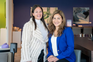 Julia B. Fee Bronxville and Irvington Manager, Virginia Doetsch and Helen Hintz.