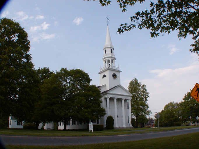 "Classic New England Church; Congregational Church, Litchfield, CT"