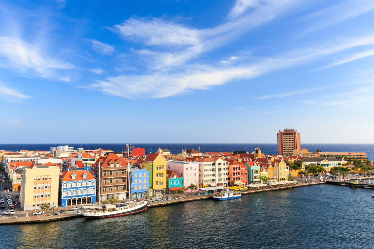 Downtown Willemstad, Curacao, Netherlands Antilles