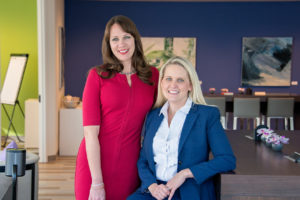 Julia B. Fee Sotheby's International Realty Larchmont Manager, Carolyn Fugere & Camie Tobias