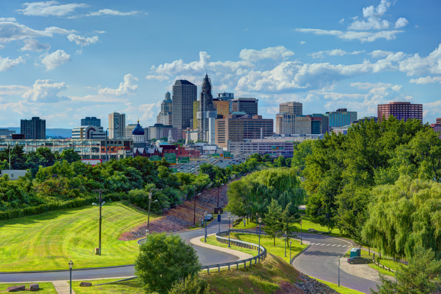 Hartford CT Skyline